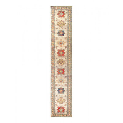 Khymari One-of-a-Kind 13'08'' X 2'08'' Runner Lamb's Wool Area Rug