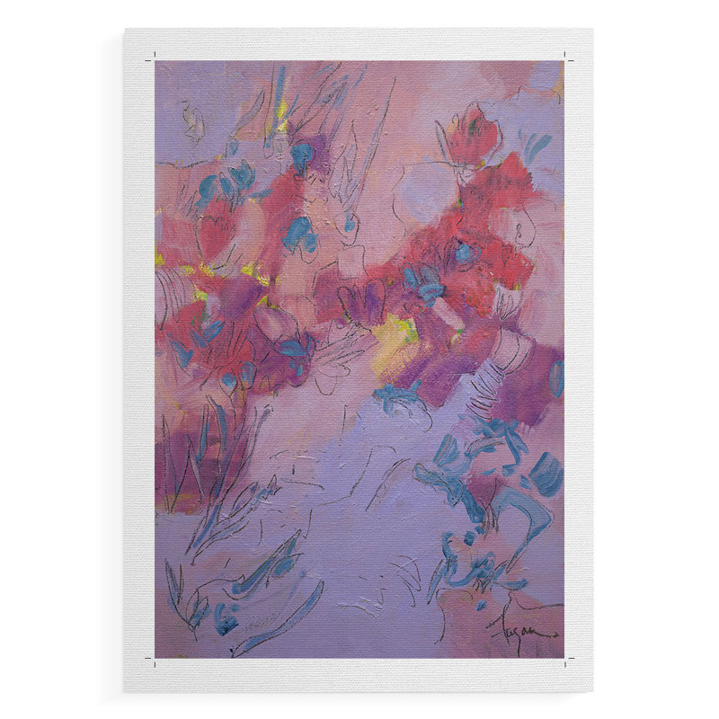 «Wish You Well» - Impression sur toile seulement - NON CADRE, 48" H x 32" W
