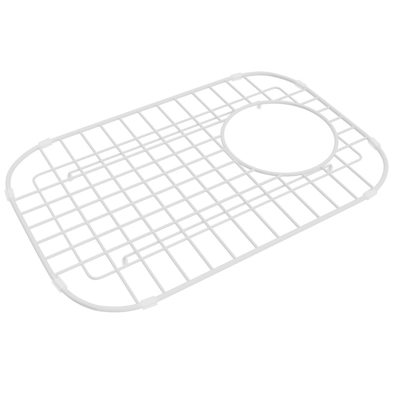 Allia Wire Sink Grid For 6337 Kitchen Sinks Small Bowl, White