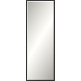 Antique Black Wave Signature Mirror