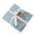 Aqua Woven Solid Lightweight Throw Blanket with Fringe Design 50" W x 60" L -72293154