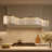 1-White gold acrylic dimmable LED pendant light