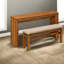 Space Saving Dining Table Sets(must Include Both Table And Chair) Mdf Wood Rustic Kitchen Home