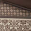 Édredon grand lit rouge 7 pièces - motifs géométriques et imprimés, 100% coussins décoratifs plateforme avec broderie élégante