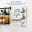 Wall Mounted Wine Glass Rack in White