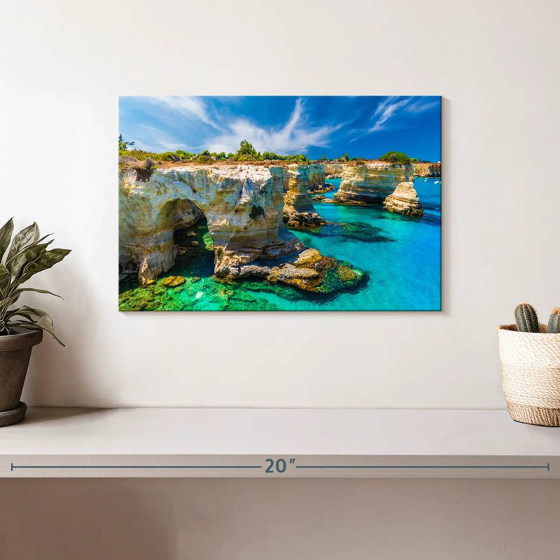 Sebbie Torre Sant'Andrea Cliffs, 8" H x 12" W