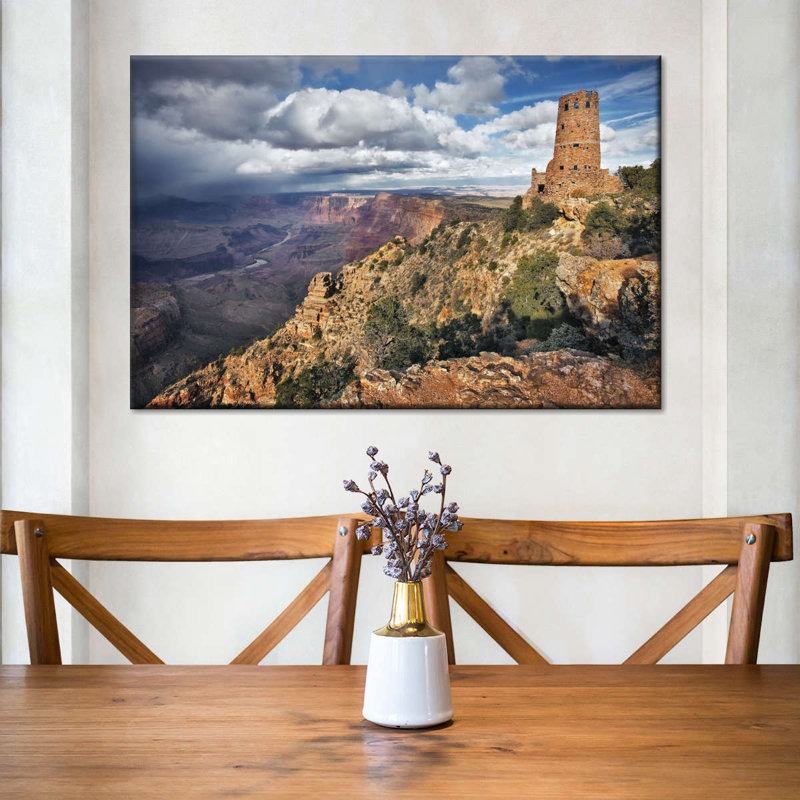 Vue du canyon 7 sur toile, H 16 po x l 24 po x P 1,25 po