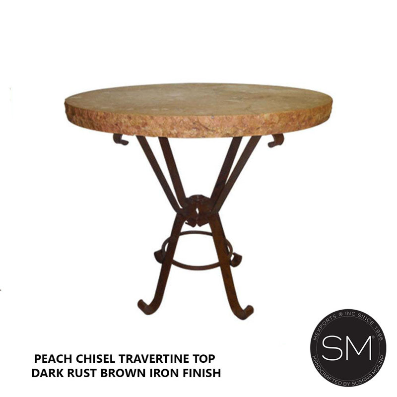 Bembry Outdoor Round Bar Table