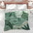 Tropical Leaf Illustration Comforter-128700658