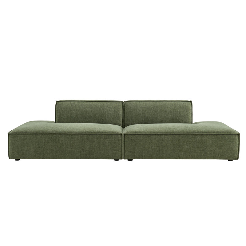 Causeuse 2 pièces Bange Performance, Foliage Fabric