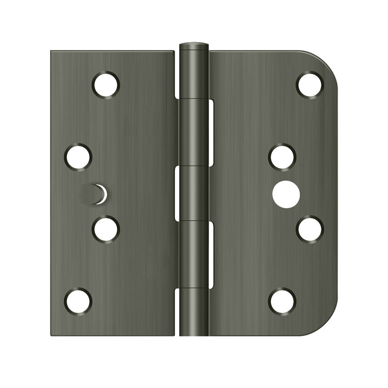 Steel Butt Bearing Hinge, Antique Nickel