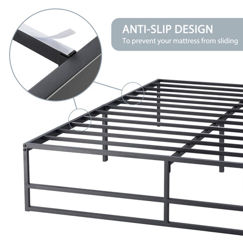 17 Stories Kiliam 14'' Bed Frame & Reviews | Wayfair