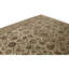 Tapis crème et doré de haute qualité noué à la main