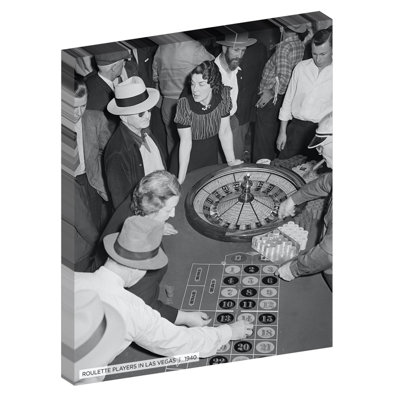 " Roulette Players In Las Vegas "