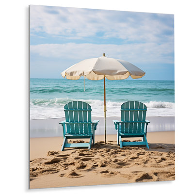 " Beach Chairs Scenery III "