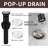 Widespread Double Handle Bathroom Faucet-107545228