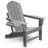  Cheryce HDPE Folding Adirondack Chair With Cup Holder-112013690