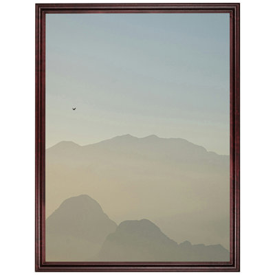 4x5 Picture Frame Black Timber Style 83585-675 , 1.25 Inch Wood Moulding , Includes Glass and Backing , Wall Display Frame for Art, Posters, or Photos