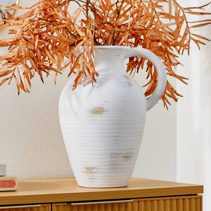 Vase de table en céramique 12 po (ensemble de 2)
