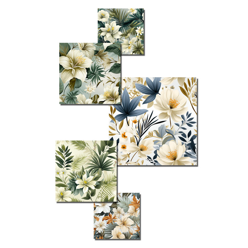 Winterton - ensemble de 5 plantes murales