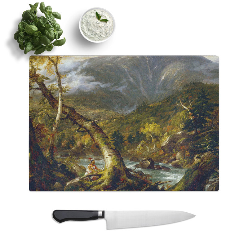 Indian Pass by Thomas Cole Chopping Board, 0.4cm H x 28.5cm W x 39cm L