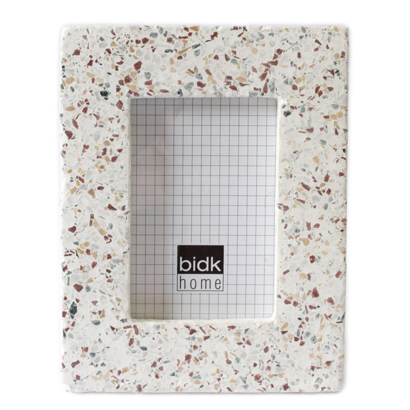 Balko Terrazzo Matte Picture Frame, 4" x 6"