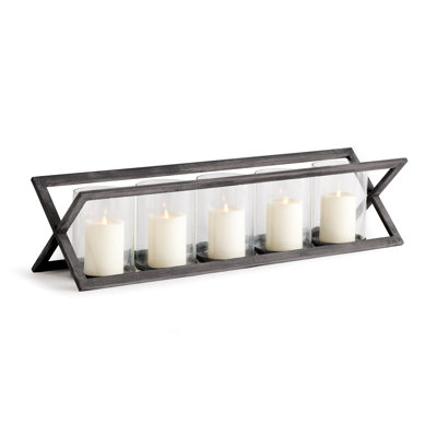 Baxton Hurricane Candle Holder