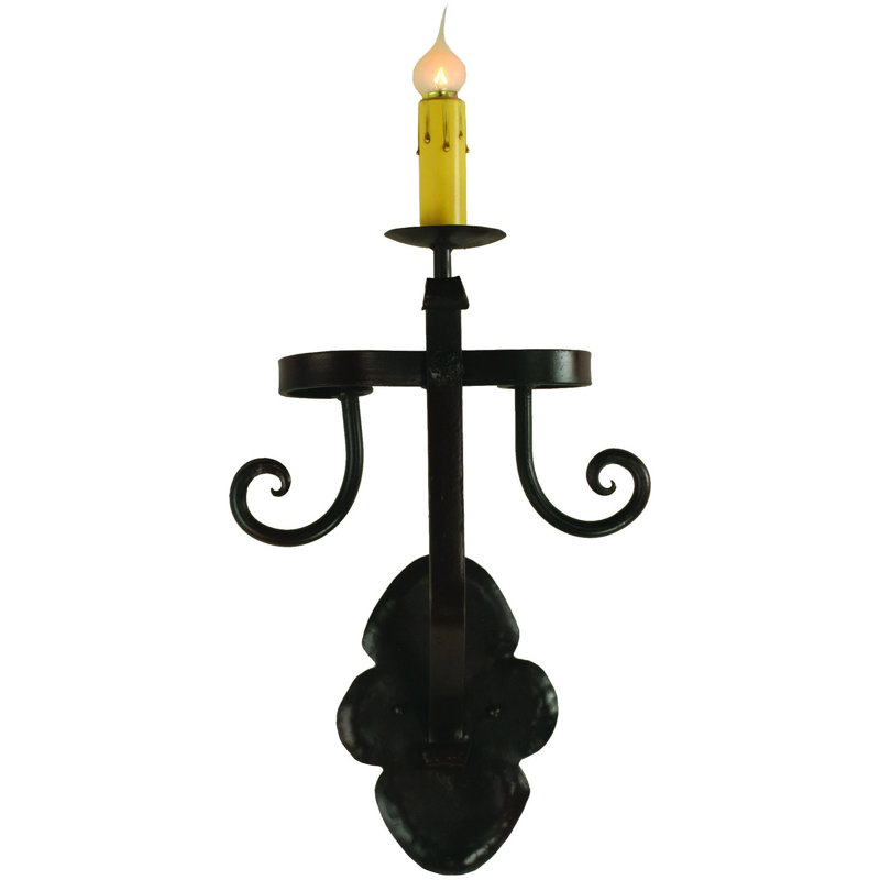 Renaissance 1 - Light Candle Wall Light, Antique Old World