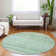 Machine Washable Indoor/Outdoor Cinead ACN1658 Aloe Rug