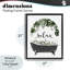 Cadre flottant Tropical Bath Relax, design par lettré et doublé-1753297780-1753297783