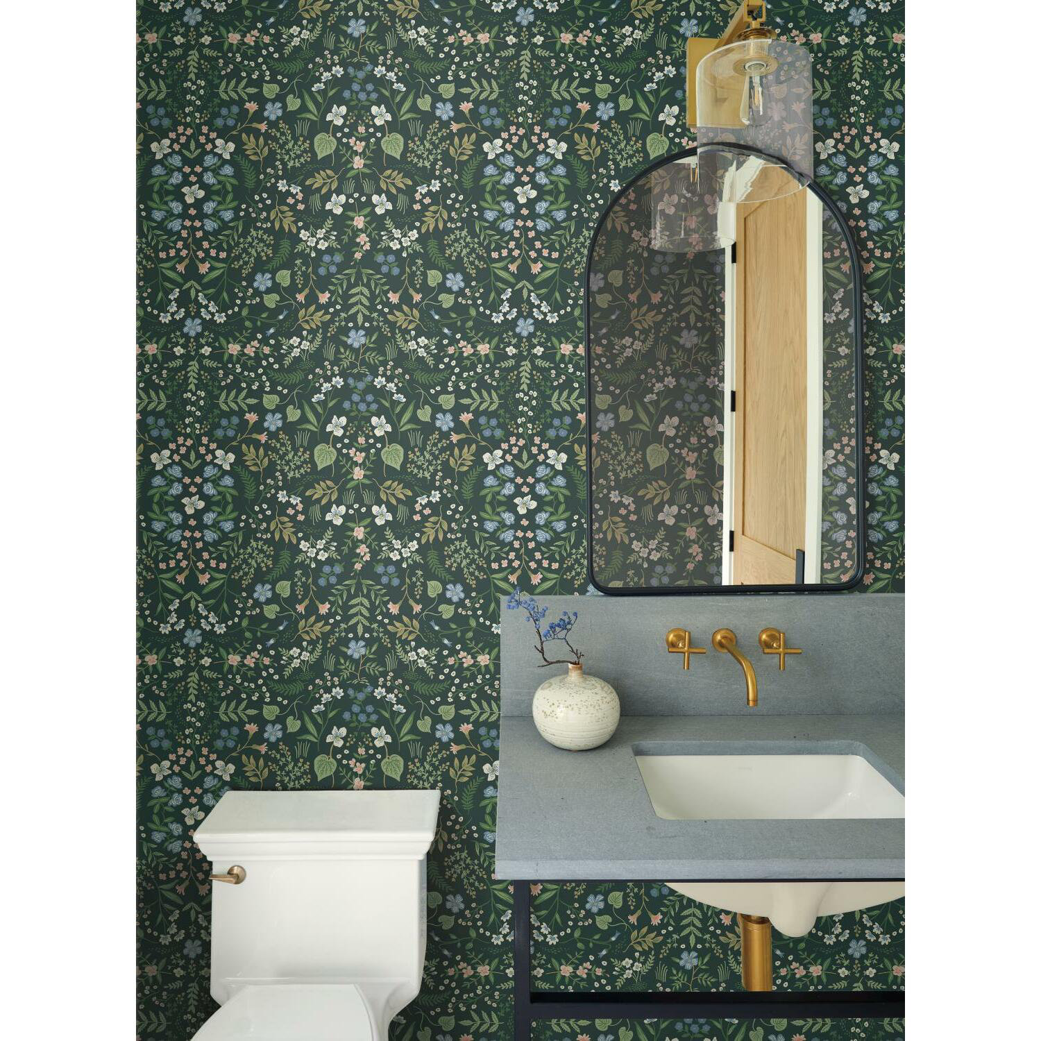 Wildwood Wallpaper Double Roll, Green