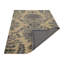 Tapis écologiques en laine touffetée à la main Shalon - Rectangle, couleur bleu beige, design oriental, tapis antidérapants faits à la main épais pour salon, chambre à coucher-295352772