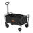 Collapsible Folding Wagon, 2 cu.ft Beach Wagon Cart with All-Terrain 5in Wheels