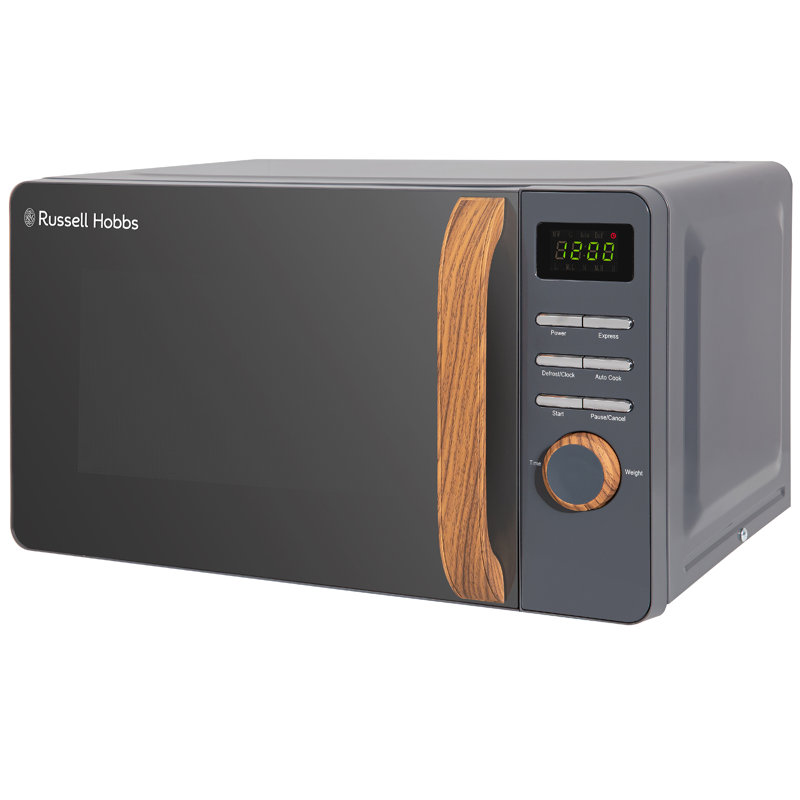 Russell Hobbs RHMD714G-MN Scandi Compact Digital Microwave 17L Grey, Grey
