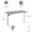Bush Business Furniture Move 40 Series Electric Height Adjustable Standing Desk-108919415-108919417