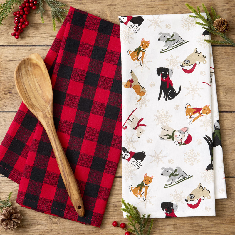  Happy Howlidays Dishtowel Set/2
