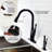 Oil - Rubbed Bronze Pull Out Faucet, Streamlined For Kitchen Use, Life Shine Surface, Repels Water Spots, Single Handle Right Or Left, 360 Degree Swivel Spout, Dual Spray Modes, Mountable Faucet With