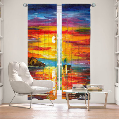 Jenavieve Room Darkening Curtain Pair