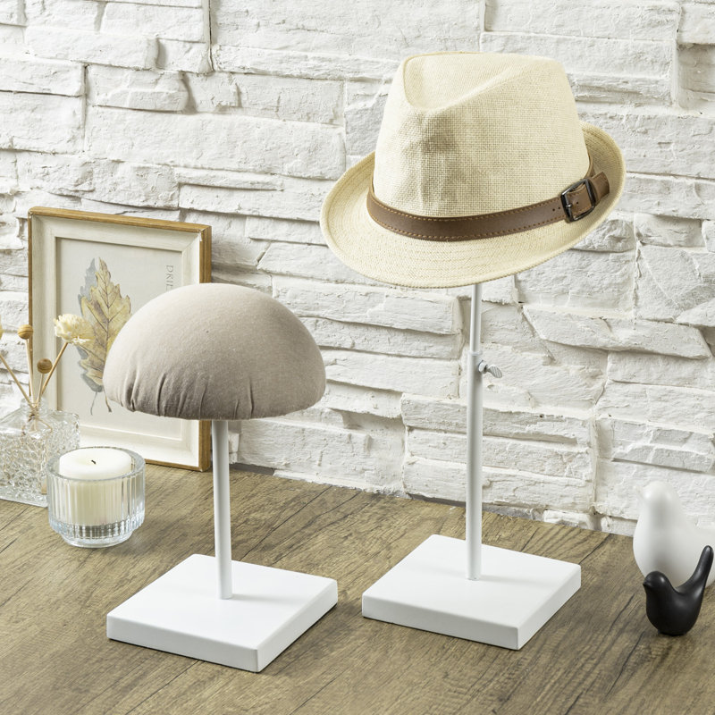 Iron Freestanding Coat Rack, White