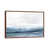 Classic Brown Wood Framed Canvas
