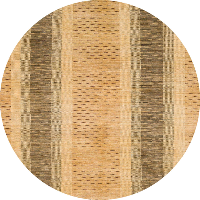 Abstract Indoor Rug, Round 5'