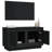 vidaXL TV Cabinet Black Engineered wood Standard TV Cabinet-1657206551