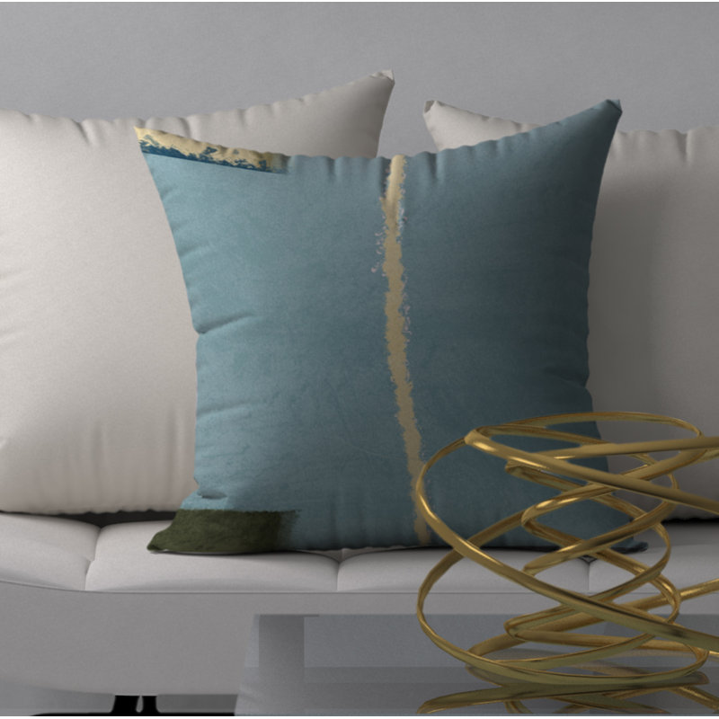 Reversible Throw Pillow, 24" x 24"