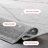 Amii Abstract Stripe Contemporary Ivory/Gray/Charcoal Area Rug-550337334
