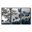 «Blue Texas Treasure Accent With Grey - Blue Bonnets», ensemble de reproduction d'art mural-107181900-107181908
