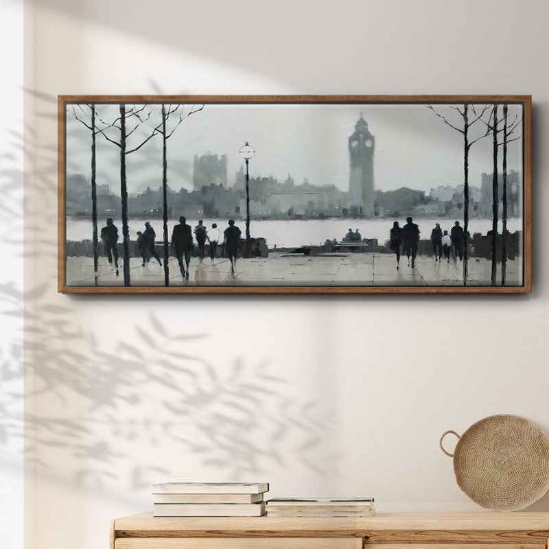 Morning London - toile encadrée, H 20 po x l 50 po