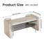 120 cm Grey Shoe Bench for Two with Tech Fabric Upholstery