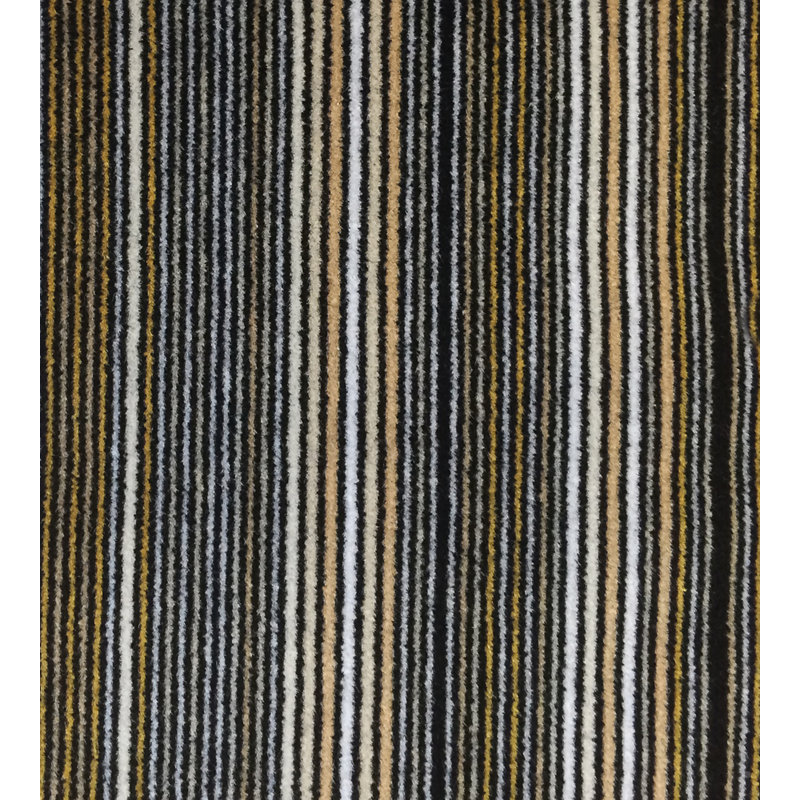 Good Mood Pinstripe Cotton Blend Fabric, York Gold