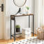Console Table with Power Outlets, Slim Console Table with Charging Station