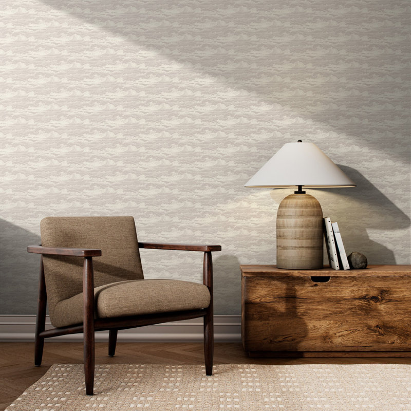 Abstract Terralon Wallpaper Roll by Getty Images, Gray I